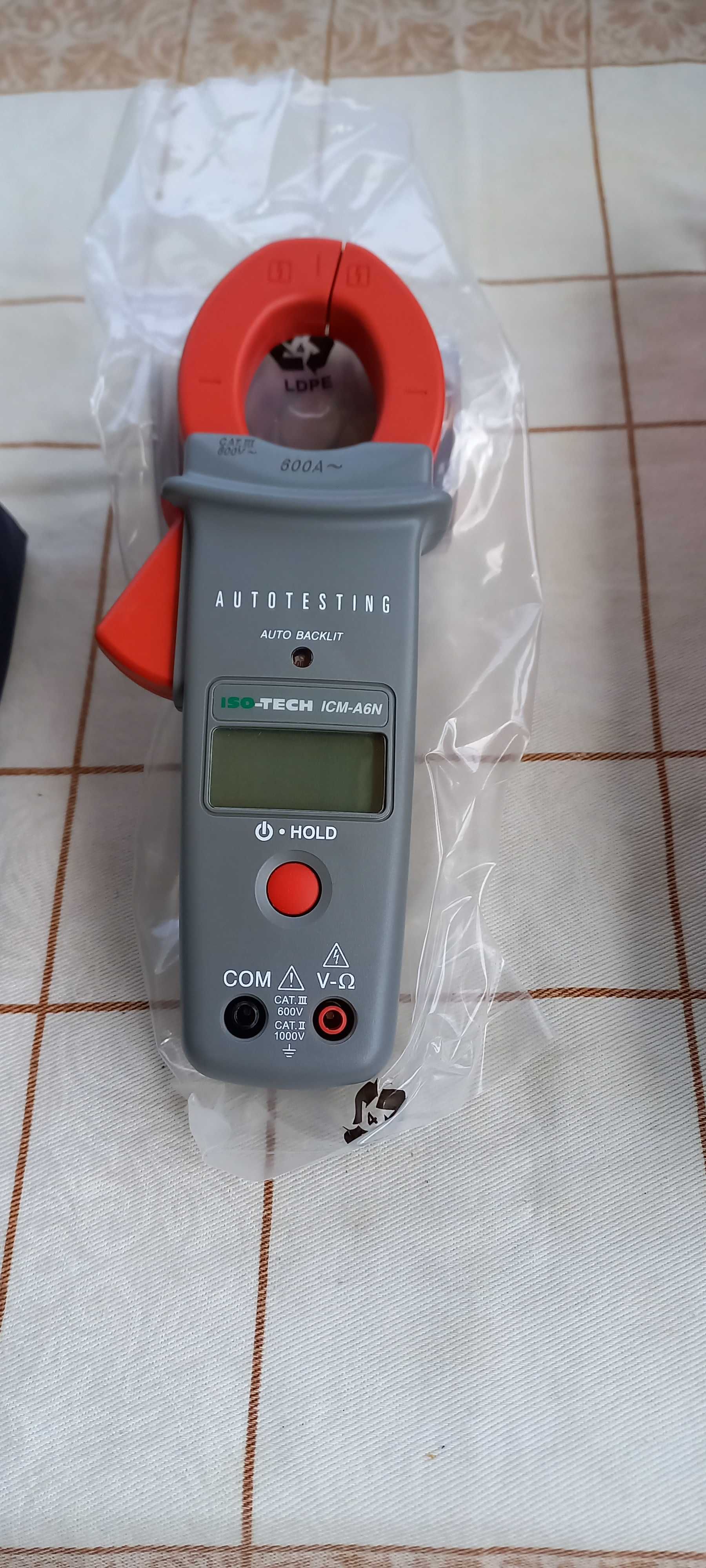 iso-tech pinça amperimetrica 600A nova