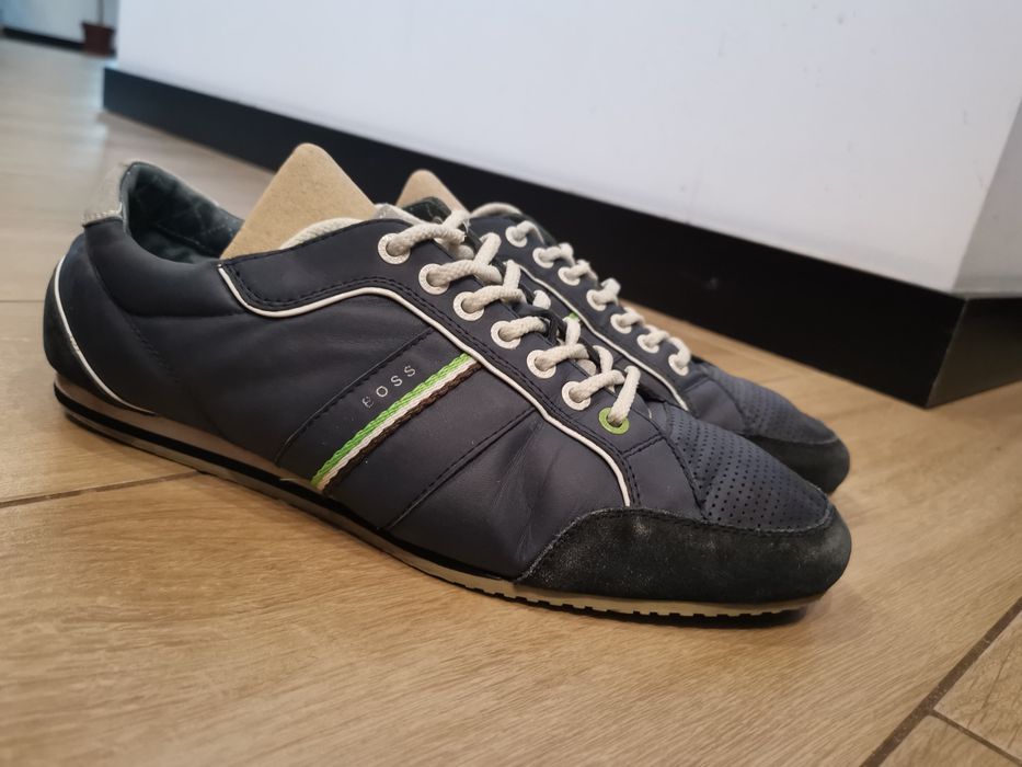 Buty ze skóry Hugo Boss