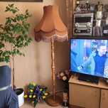 Lampa stojąca PRL