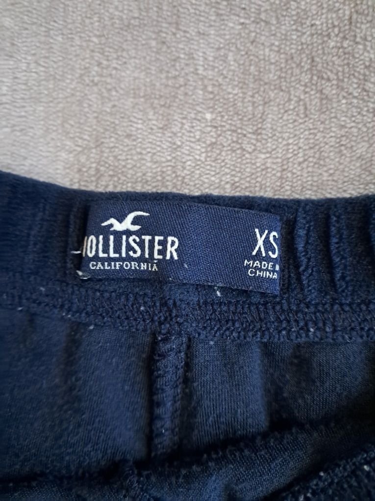 Spodenki welurowe hollister