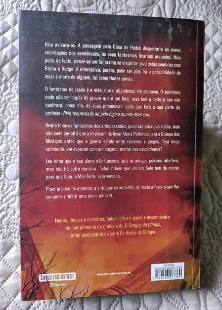 O Sangue do Olimpo; Os heróis do Olimpo 5 -Rick Riordan