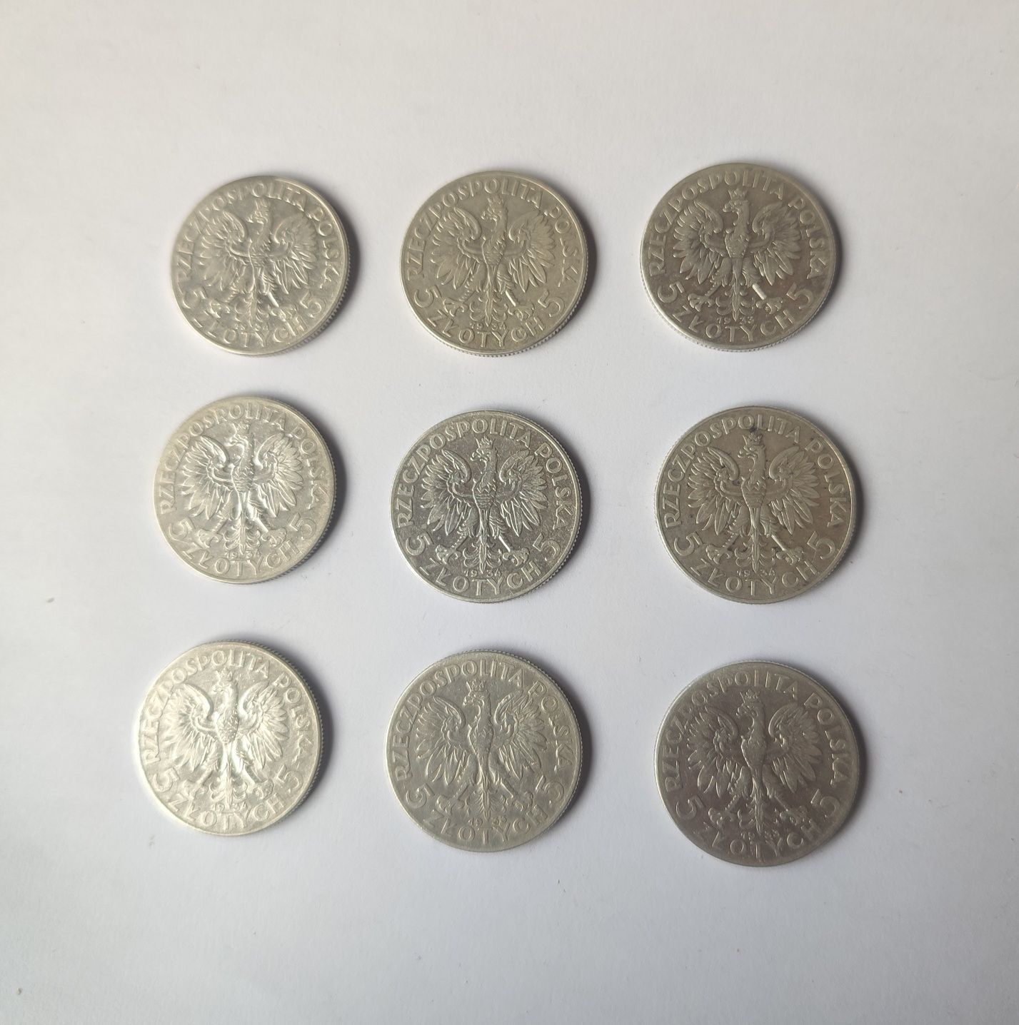 Srebrne monety II RP 5 złotych