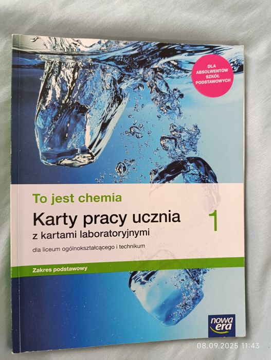 Karty pracy To jest chemia 1