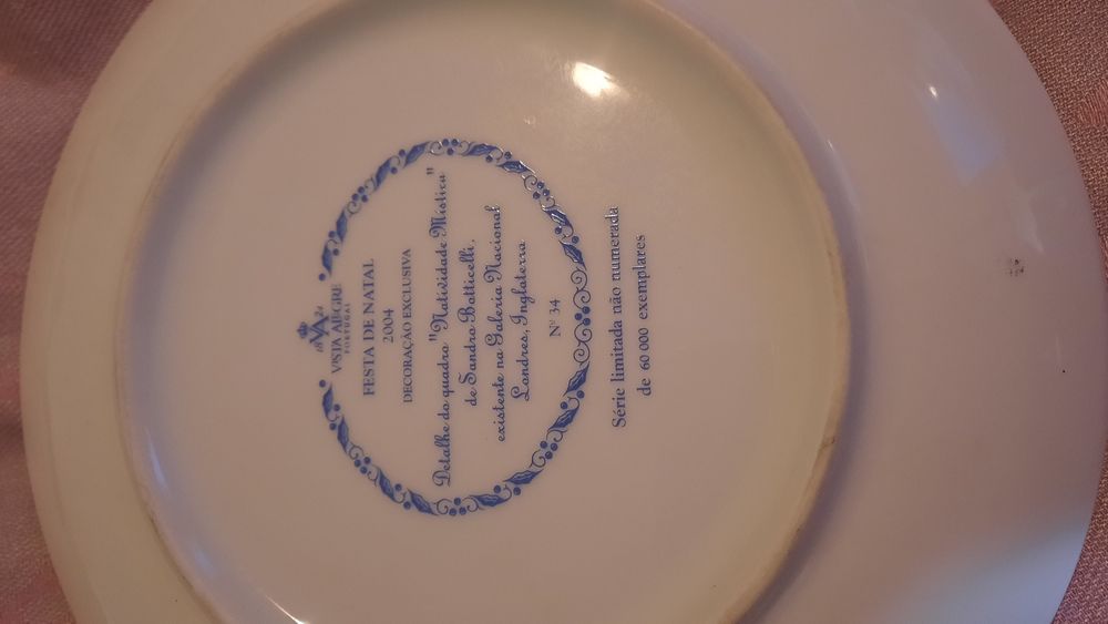 Prato vista alegre festa de natal