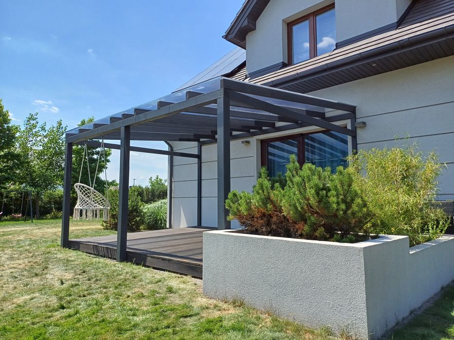 Zadaszenie tarasu,pergola,ganek,carport,dach,taras,wiata,poliweglan