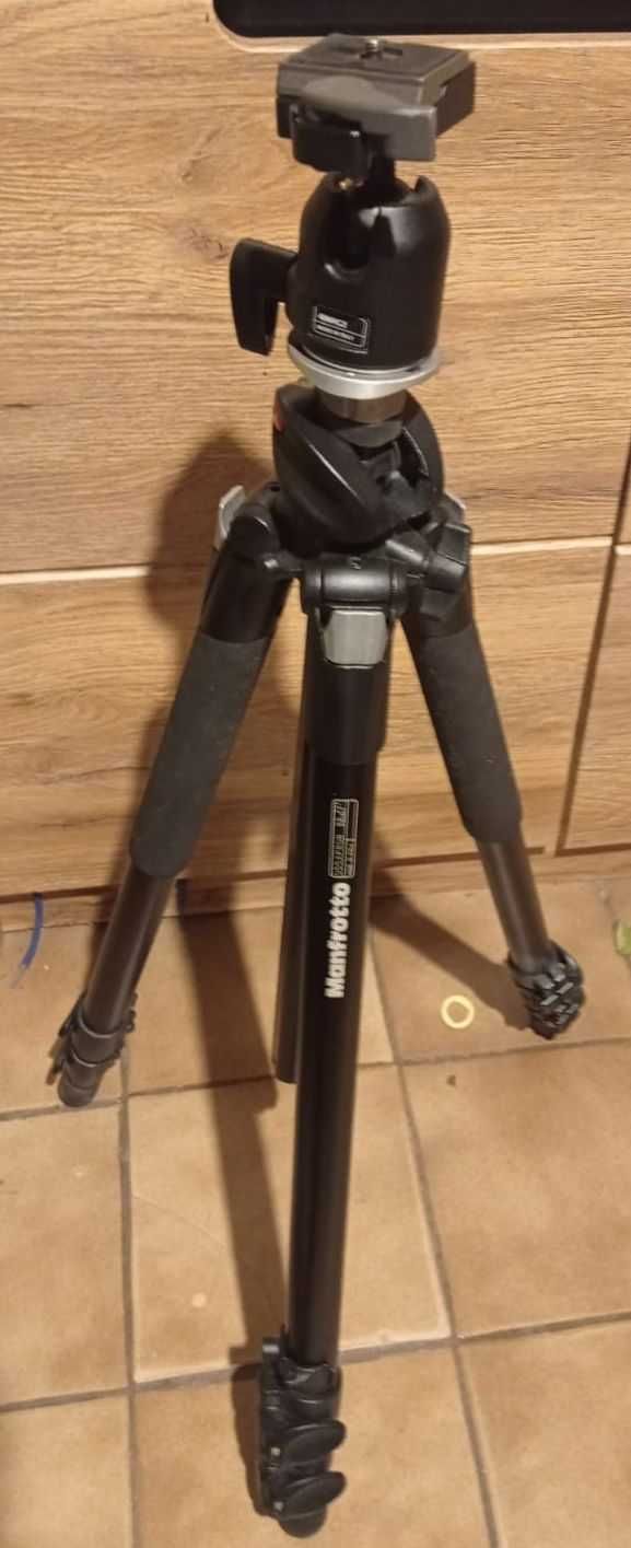 Statyw Manfrotto 055XPROB + głow Manfrotto 486RC2 z płytką lub zamiana