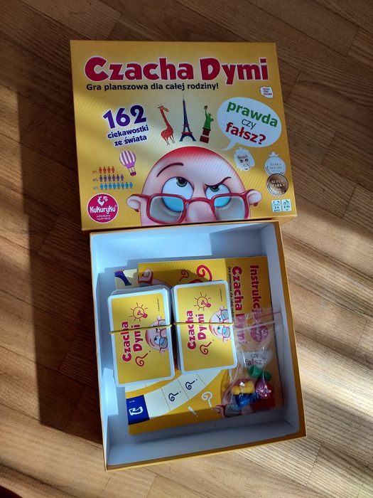 J.nowe gra 2sztuki Czacha dymi, Teleturniej prezent Kukuryku Aleksande