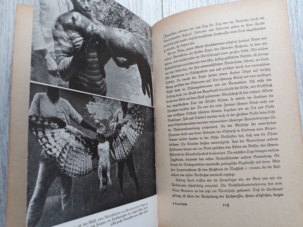 Raetsel der Urwaldhoelle, hist.wyprawy do dżungli amazońskiej-1938 rok