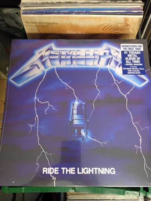 Płyta winylowa Metallica Rider The Lightning Nowa Folia