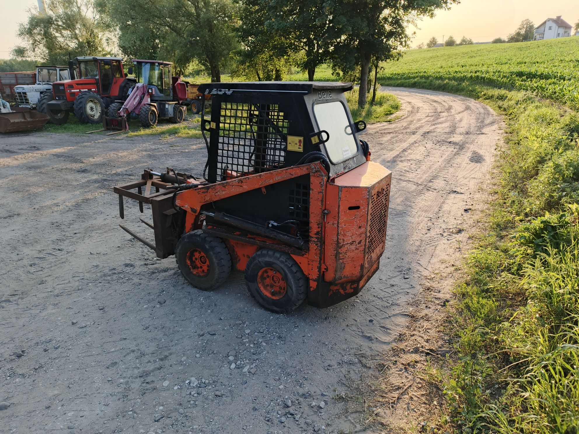 Bobcat BELLE 7250 / miniładowarka  90cm 3 cylindry Perkins