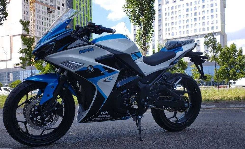 Електромотоцикл .72v. 3 квт. запас ходу 110 км.  швидкість90 км