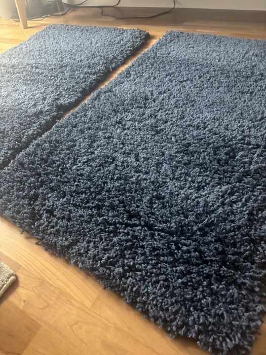 Dywanik shaggy 2 szt 100x60 cm