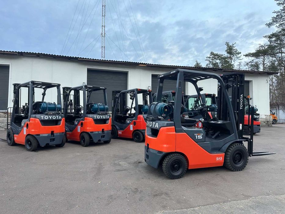 Навантажувач газовий TOYOTA 02-8FGF18, 2021 рік, погрузчик Тойота