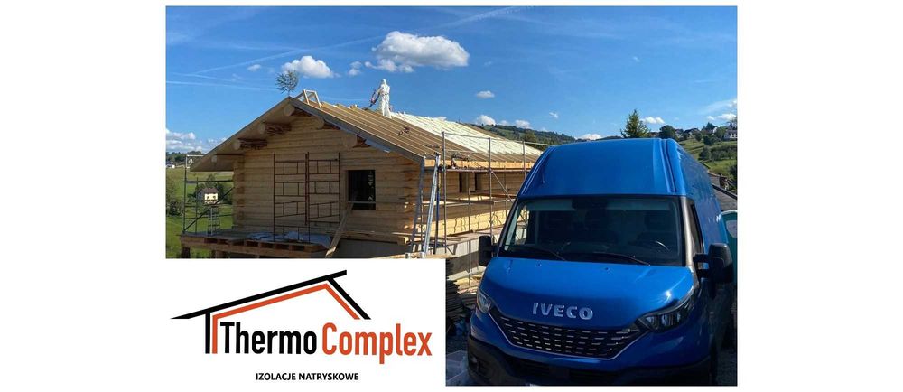 Ocieplenie poddasza pianą pur, izolacje natryskowe pianka PUR