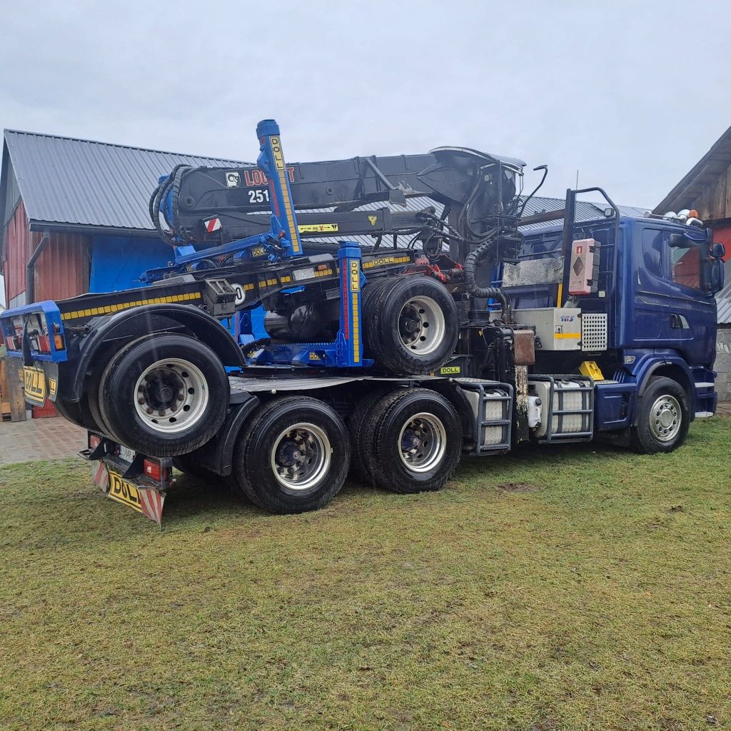 SCANIA R500,V8 Do dłużycy komplet 2006