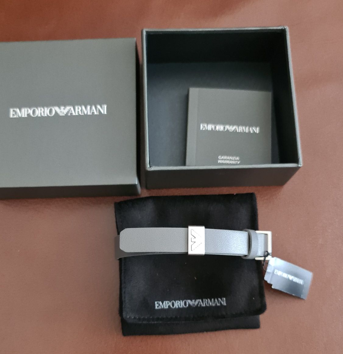 Bransoletka męska emporio armani.