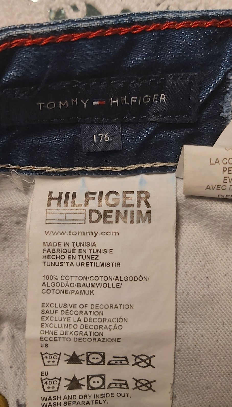 Calças ganga Hilfiger Denim