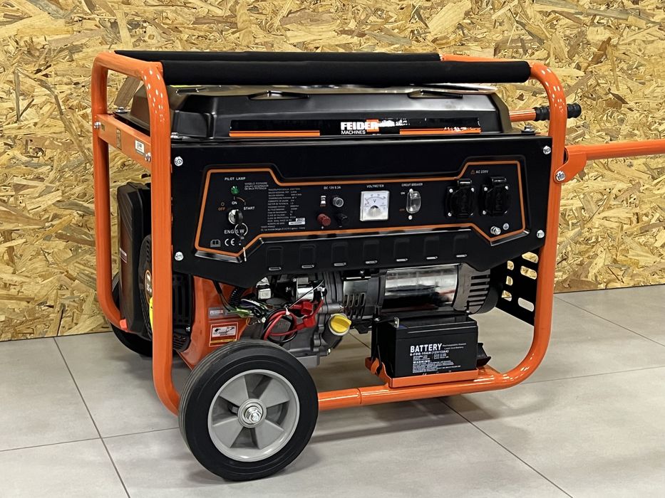 Бензиновый генератор FEIDER FG7000-RE 6.5kW
