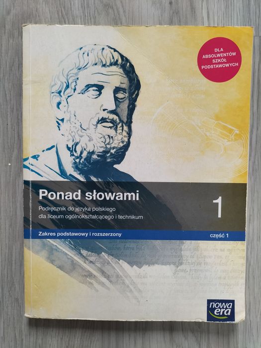 Ponad słowami 1 do języka polskiego Nowa Era 1014/1/2019  Chmiel Cisow