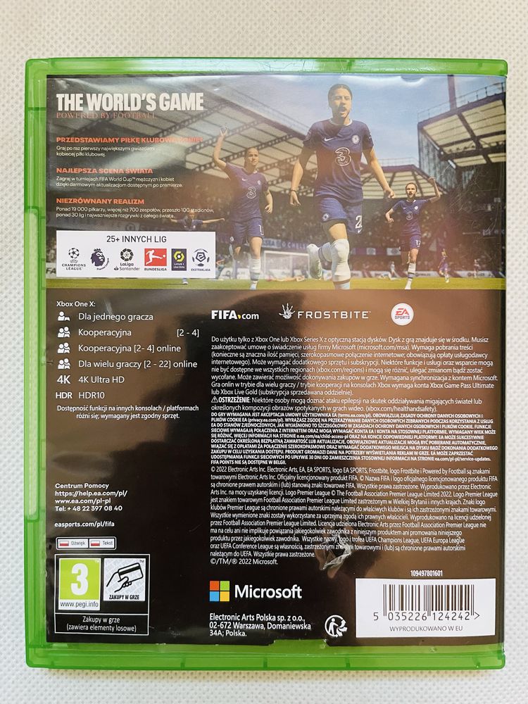 Gra FIFA 23 na Xbox One / Series