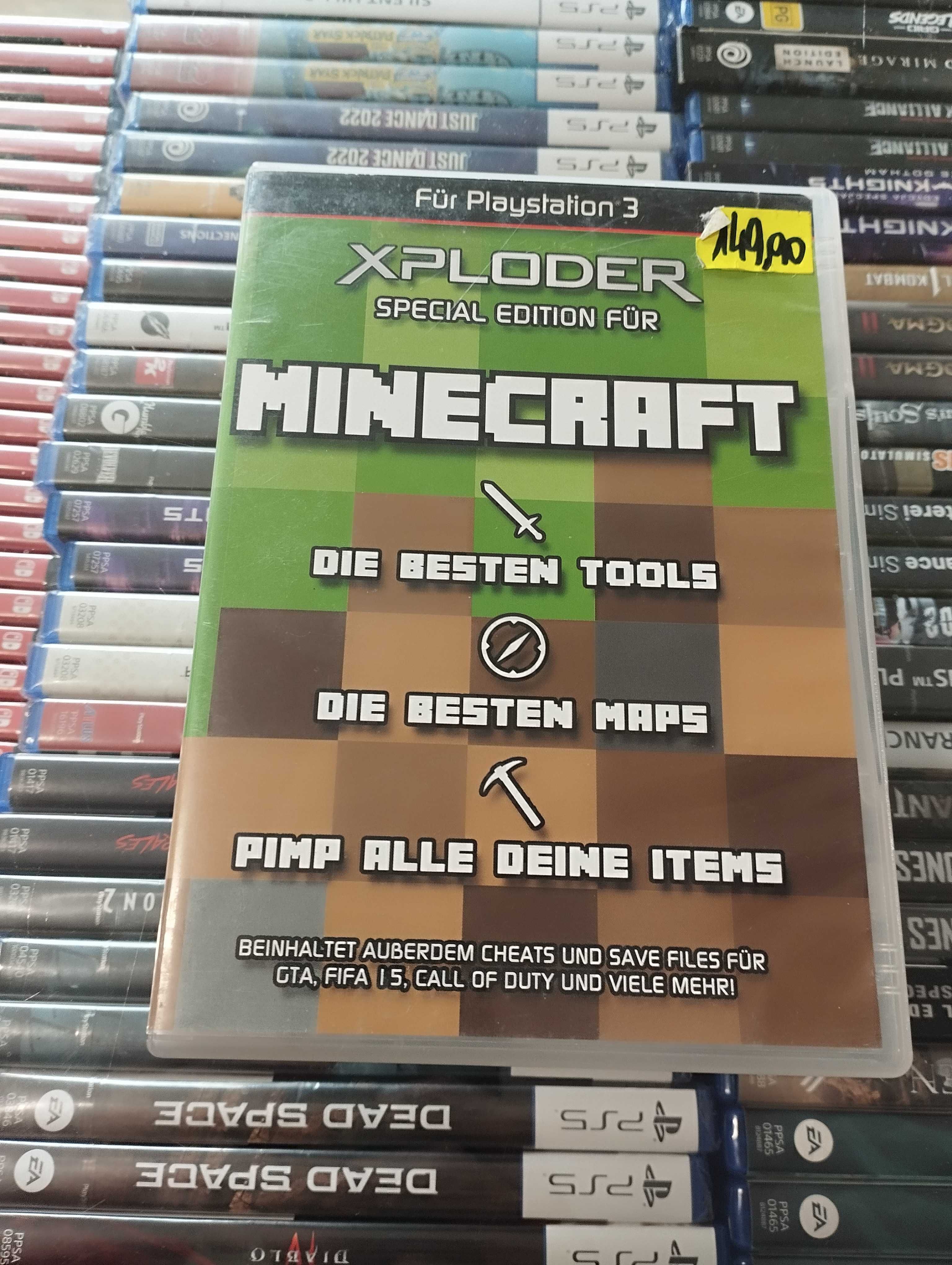 Xploder Special Edition do Minecraft [PS3]