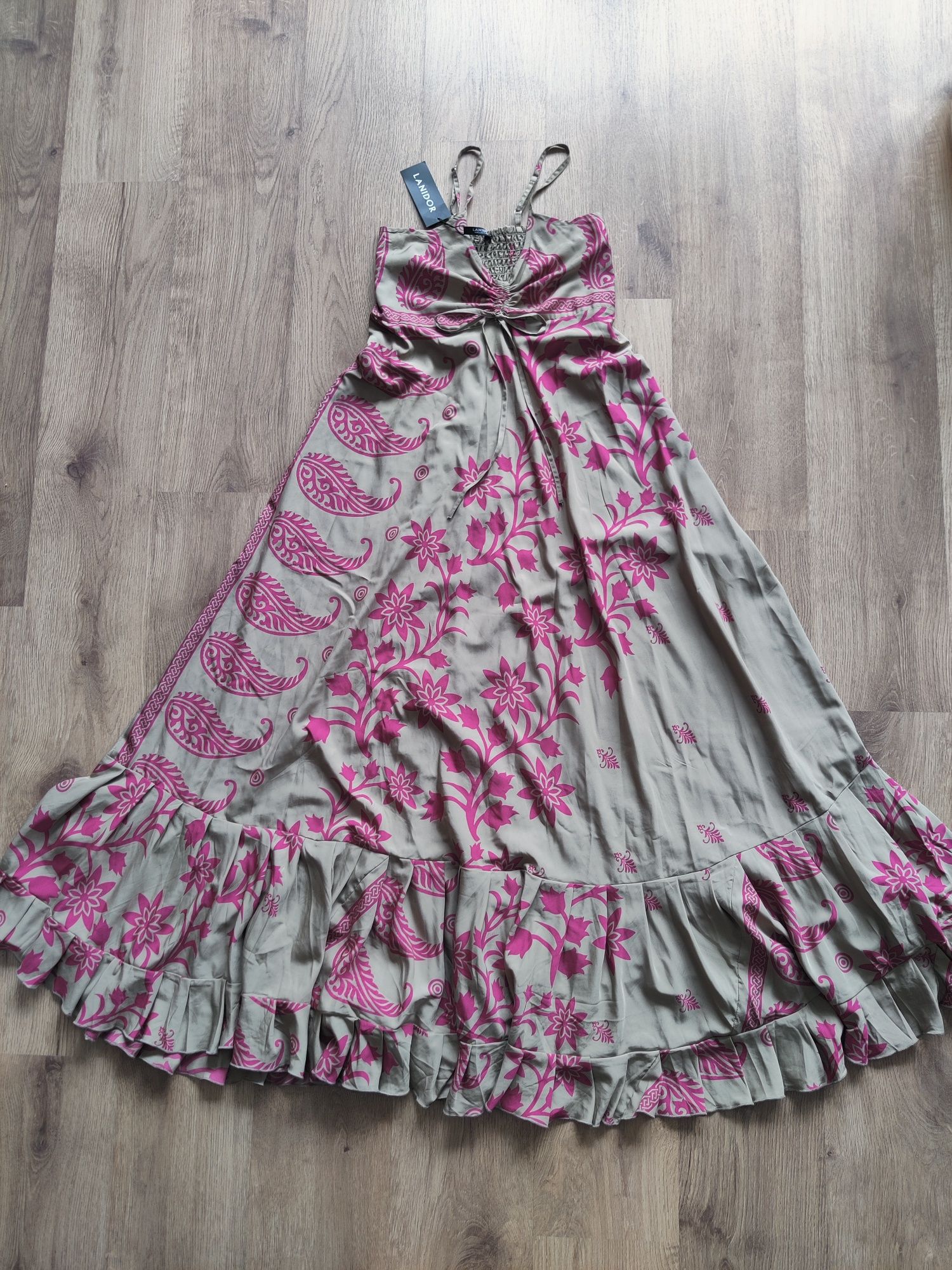 Vestido maxi de verão Lanidor