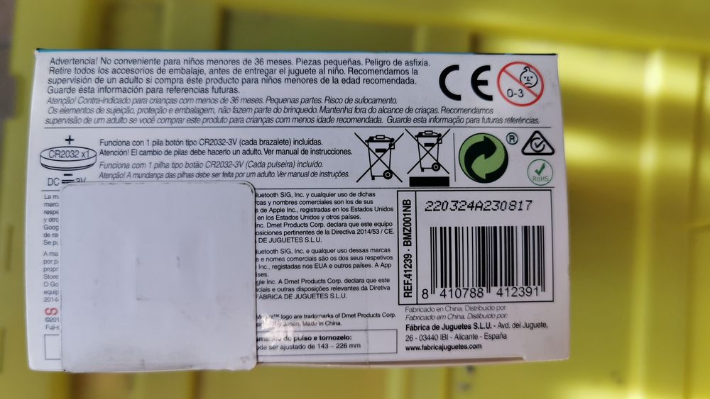 Pulseiras SoundMoovz Azuis