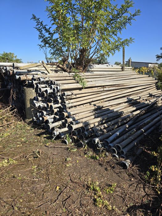 Rury do deszowni aluminiowe 80x6m