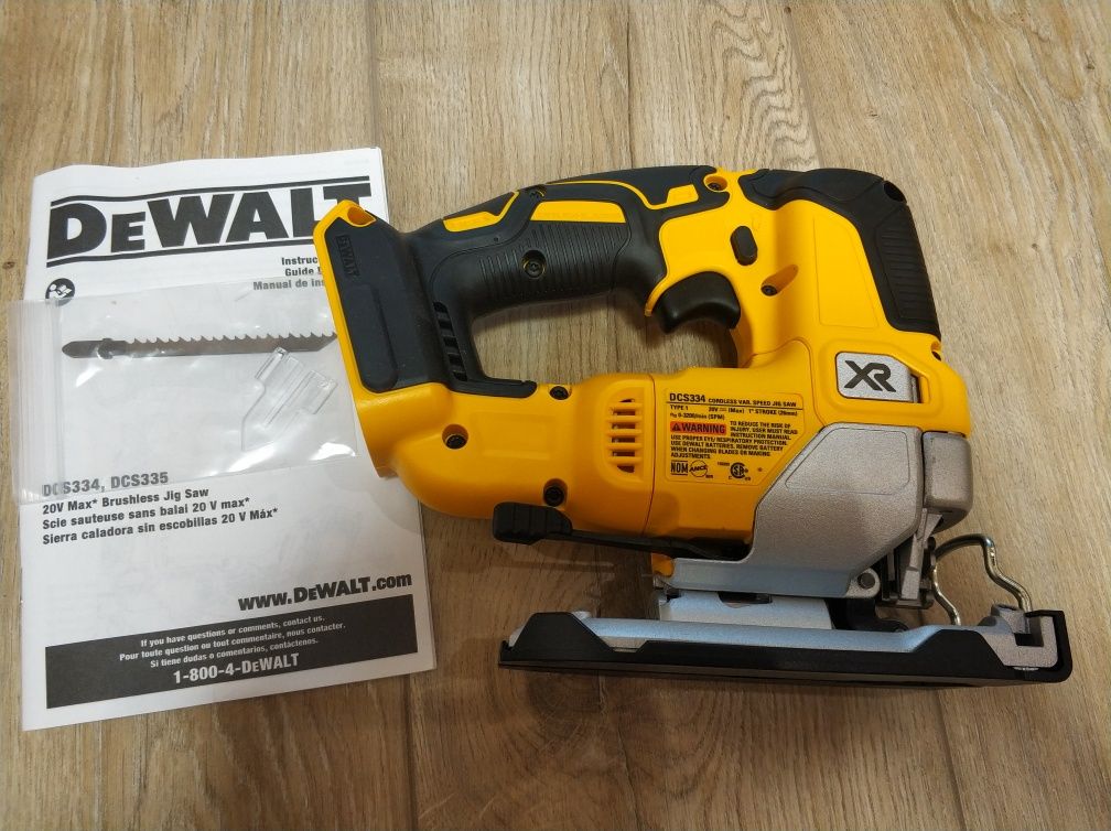 Пила Лобзик аккумуляторный бесщеточный DeWALT DCS334 XR 20V ОРИГИНАЛ!