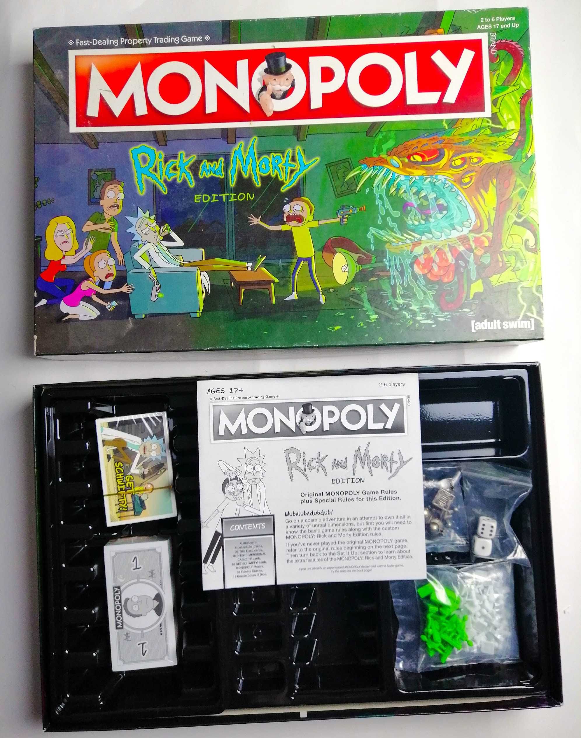 Monopoly: Rick & Morty Edition po ANGIELSKU  [gra planszowa, Hasbro]
