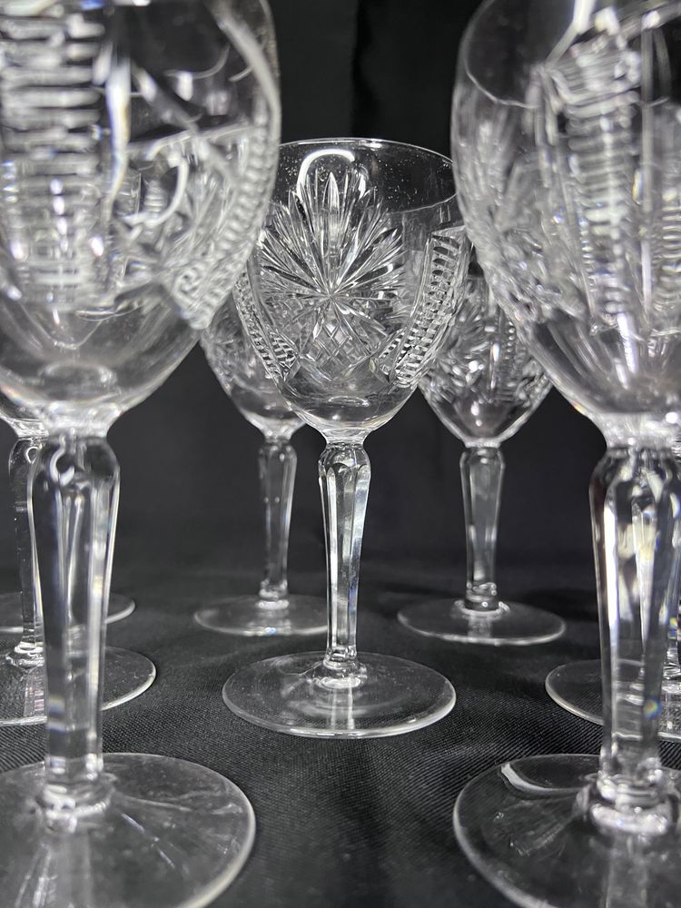 Kryształowe kieliszki do wina szkło użytkowe B260810