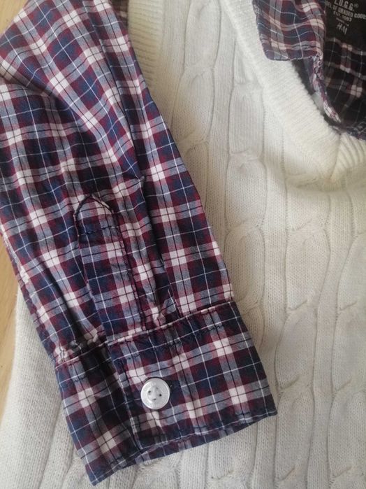 Koszula i bezrękawnik h&m 74