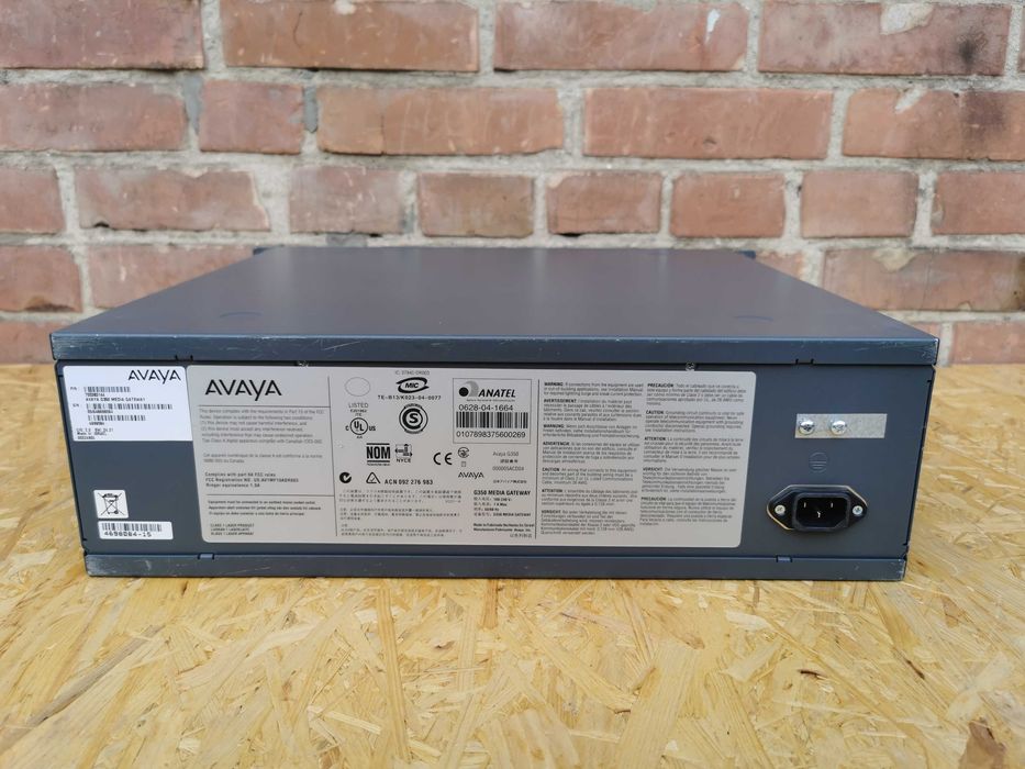 Шлюз AVAYA G350 Media Gateway(MM716+ MM710+ S830)