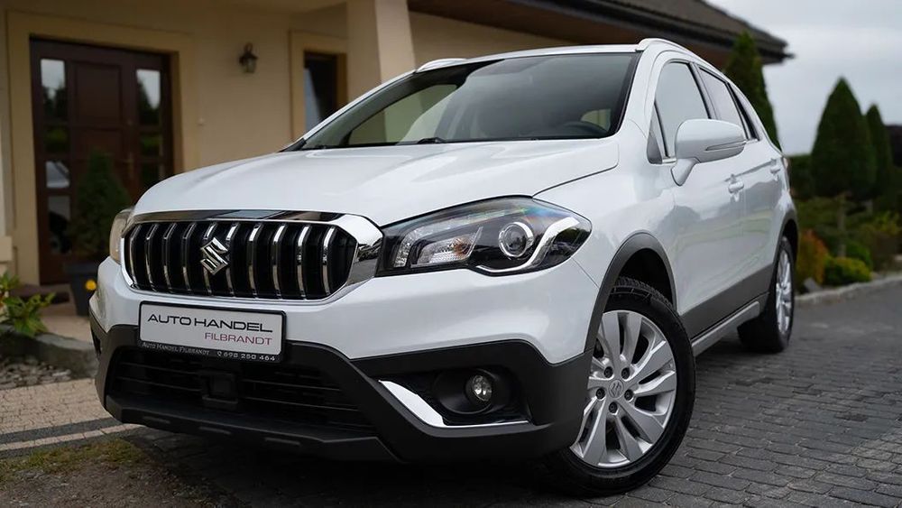 Suzuki SX4 S-Cross • Gwarancja w Cenie • 1.4 Ben.+Hybryda 129 KM• Navi • Kamera•