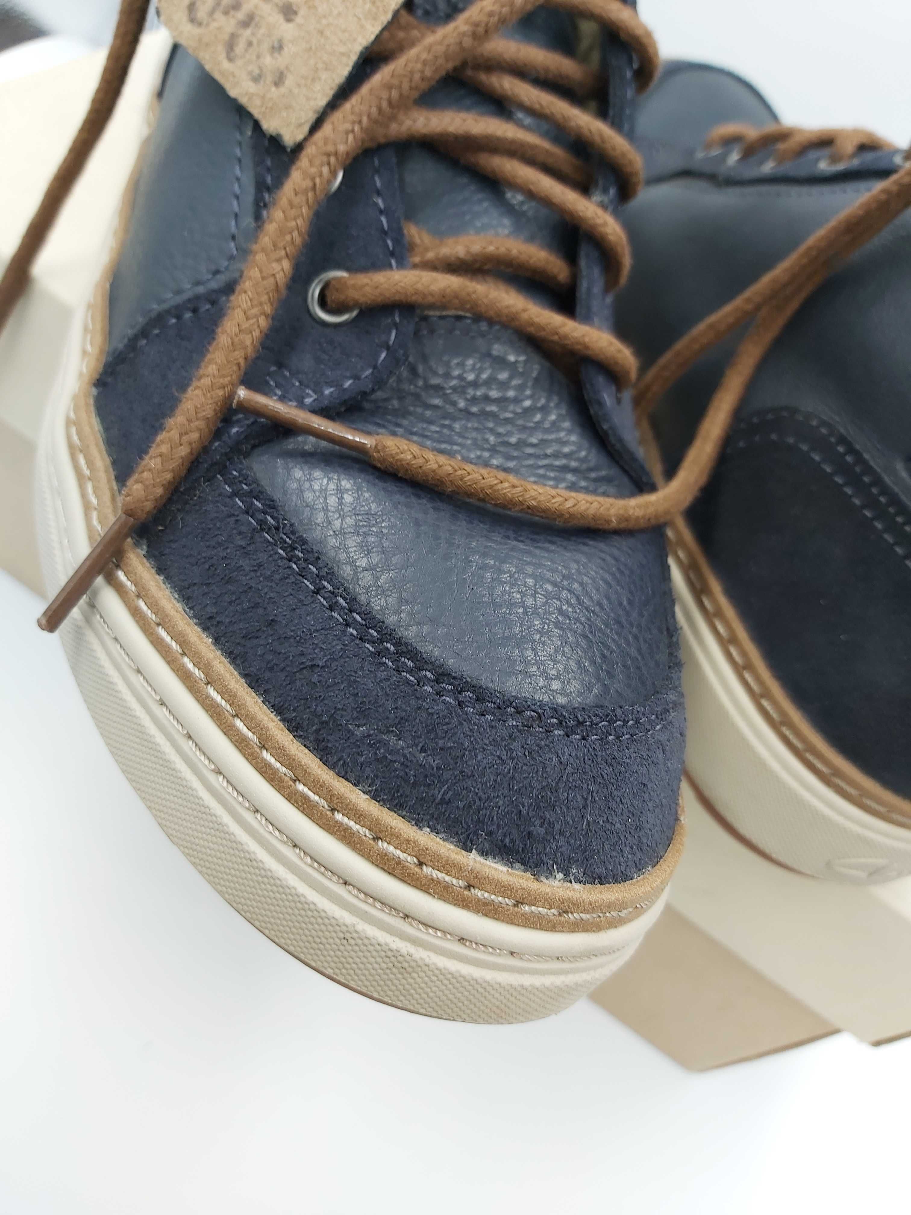 Sneakersy CLARKS lorsen botki buty rozmiar 40 hranat