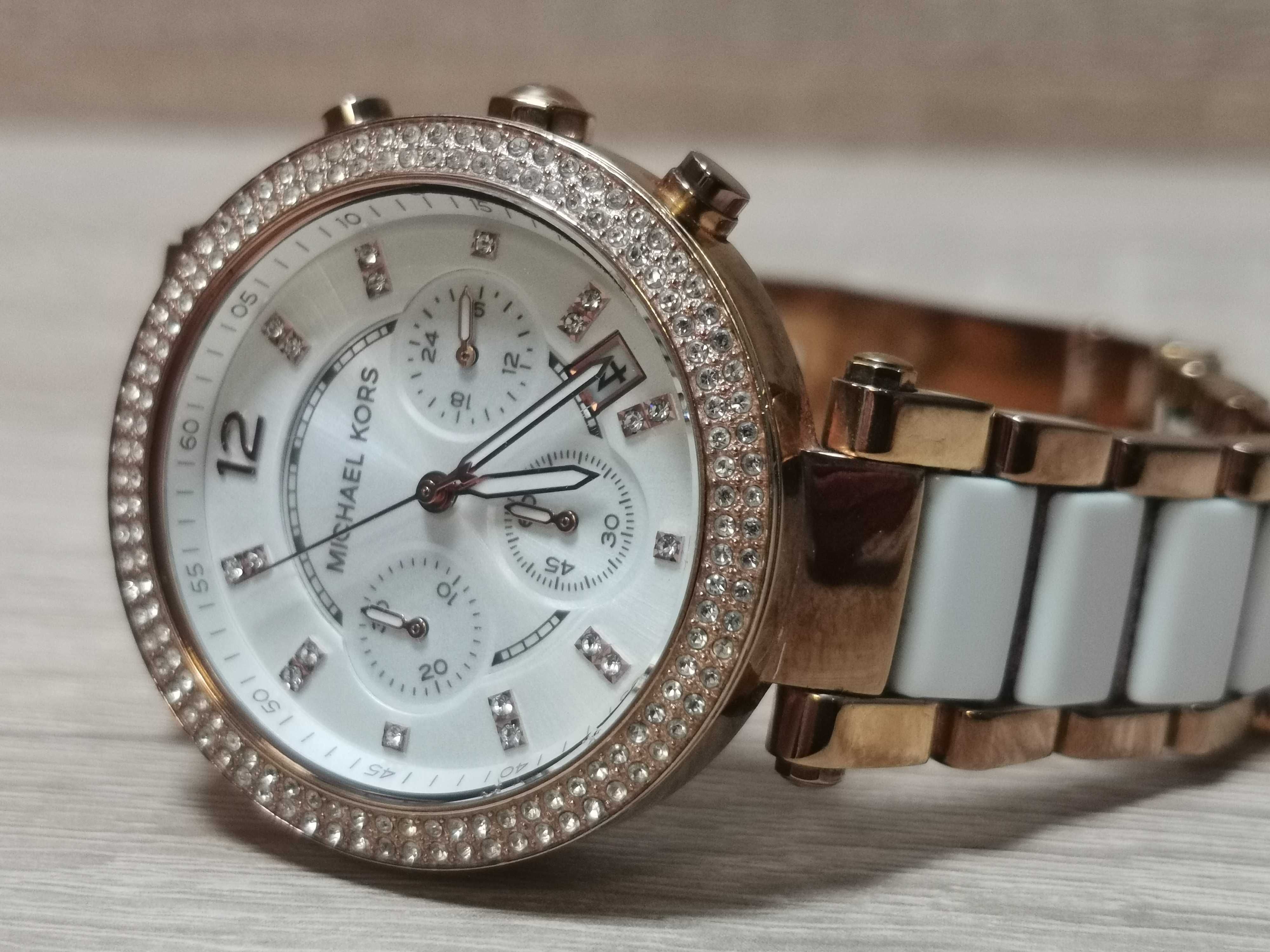 Zegarek damski Michael Kors Parker MK-5774 Piękny 39mm Jak nowy!