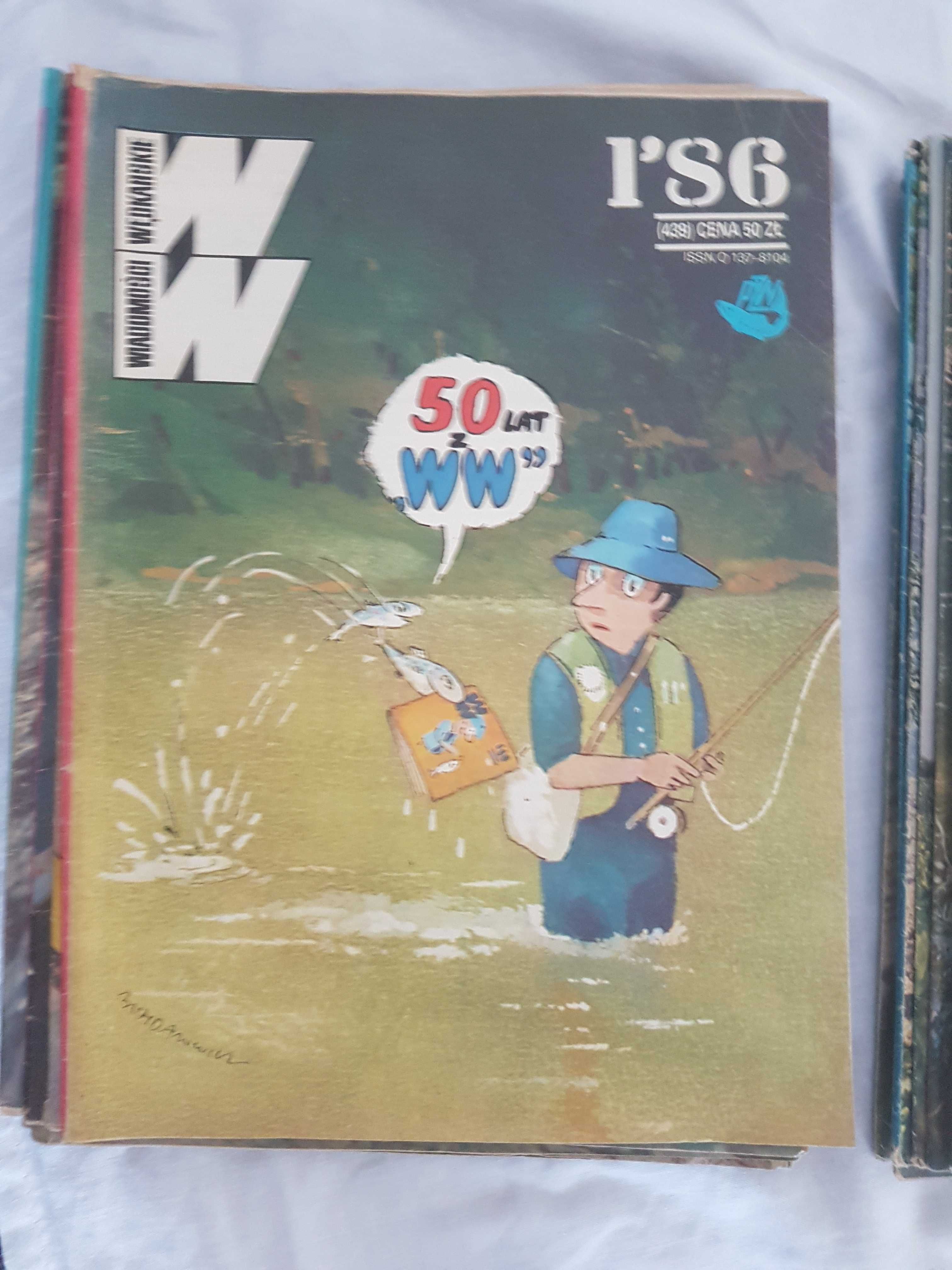 Stare magazyny Wiadomości Wędkarskie lata 80-99