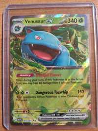 Karta pokemon TCG 003/165 MEW EN - Venusaur EX