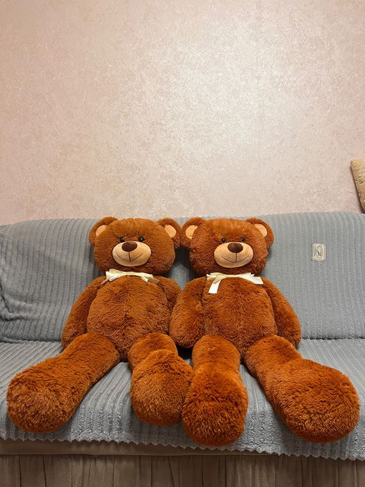 Мʼяка іграшка ведмедик 110см!!! Тільки для м. Умань!!!