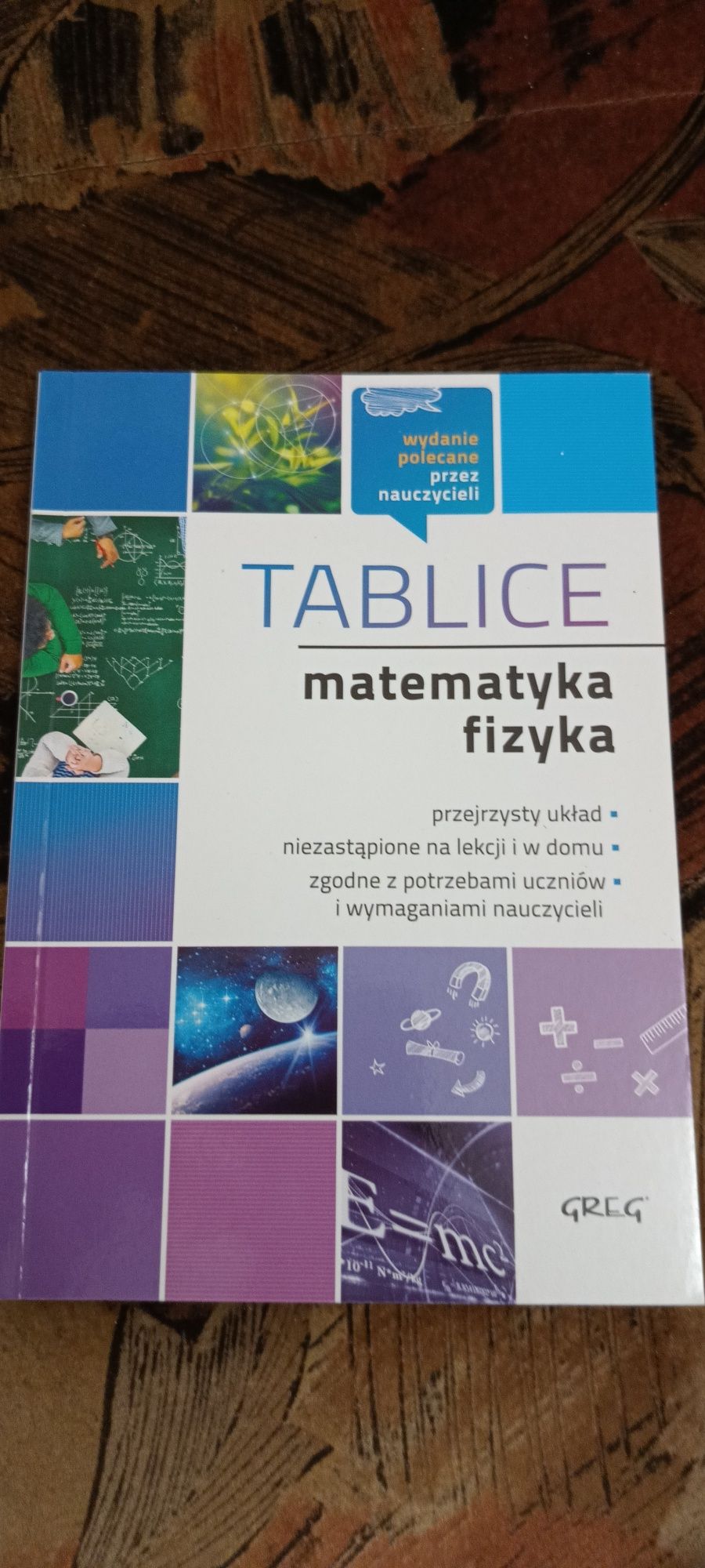 Tablice szkolne, matematyka, fizyka, Greg