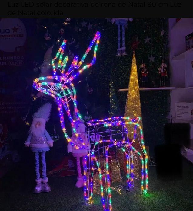 Rena de natal 1.10 m