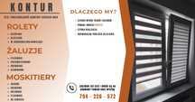 rolety °  plisy ° moskitiery °  żaluzje - na wymiar