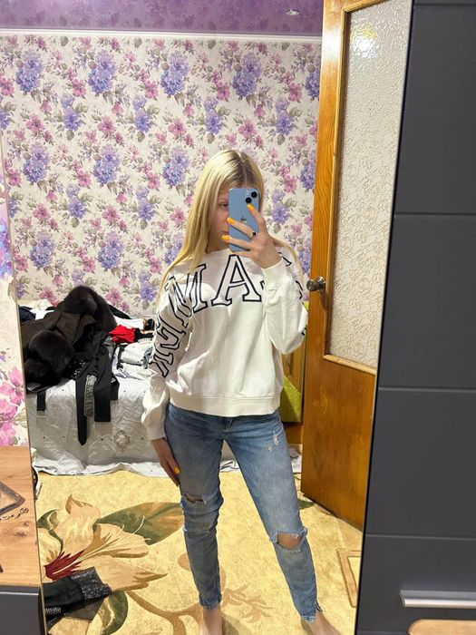 Світшот новий білий