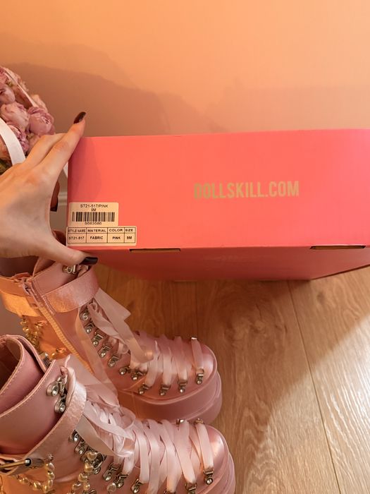 Ботинки Dollskill Sugar Thrillz туфли сапоги на платформе y2k new rock