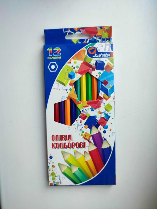 Олівці кольорові фломастери нові