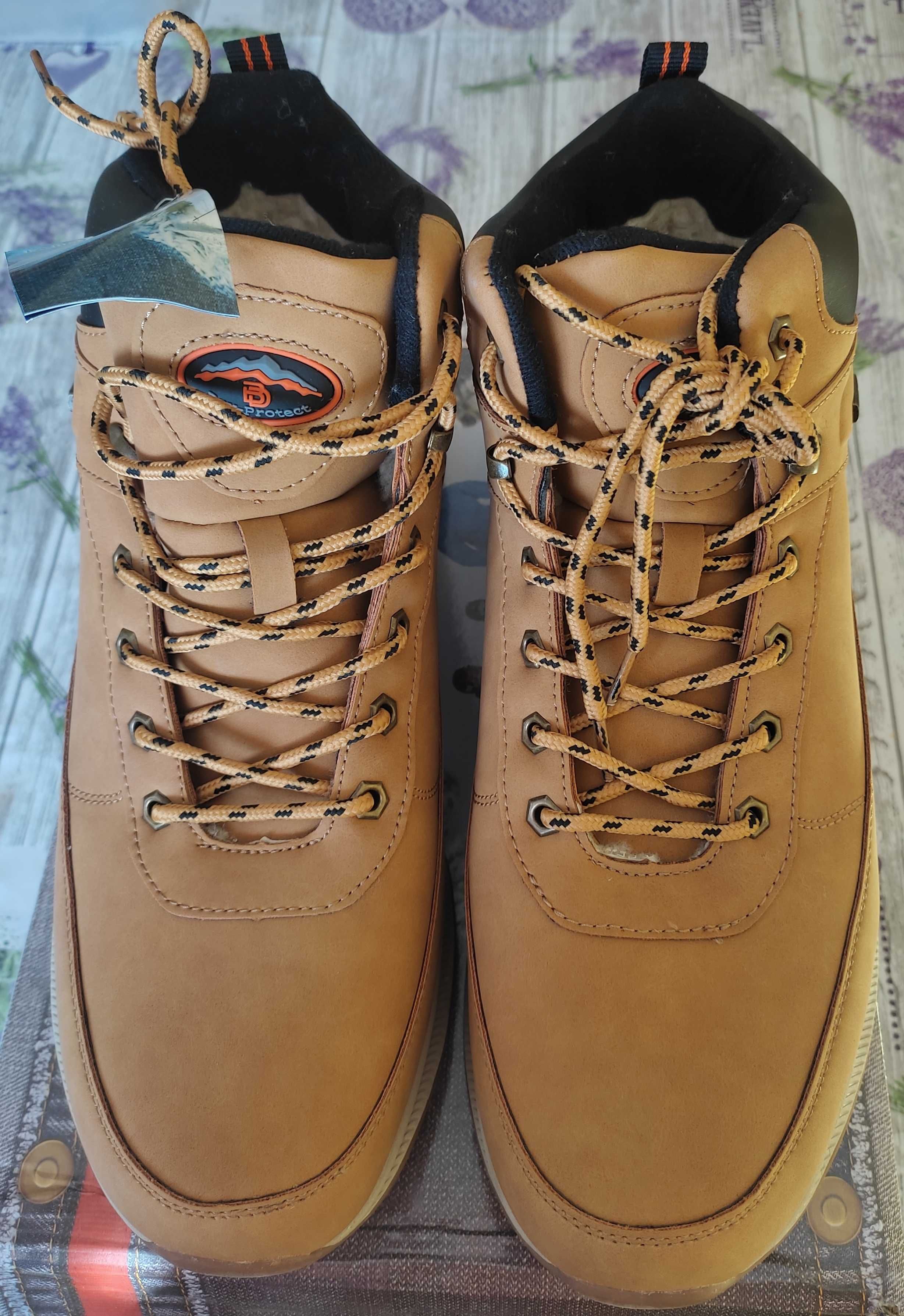 Buty zimowe z futerkiem rozmiar 46