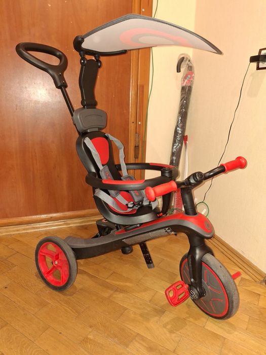 Дитячий велосипед (велобіг) Globber Explorer Trike red