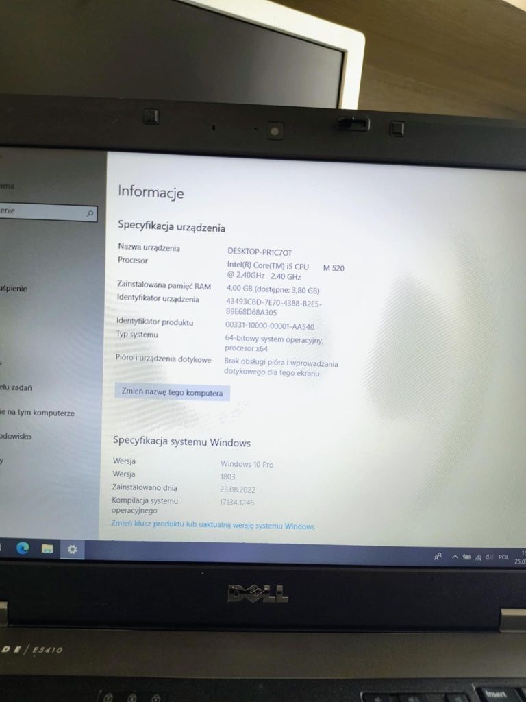 Sprzedam laptop dell Latitude E5410