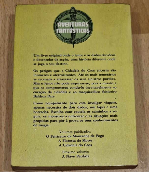 Aventuras Fantásticas volume 3 Cidadela do Caos