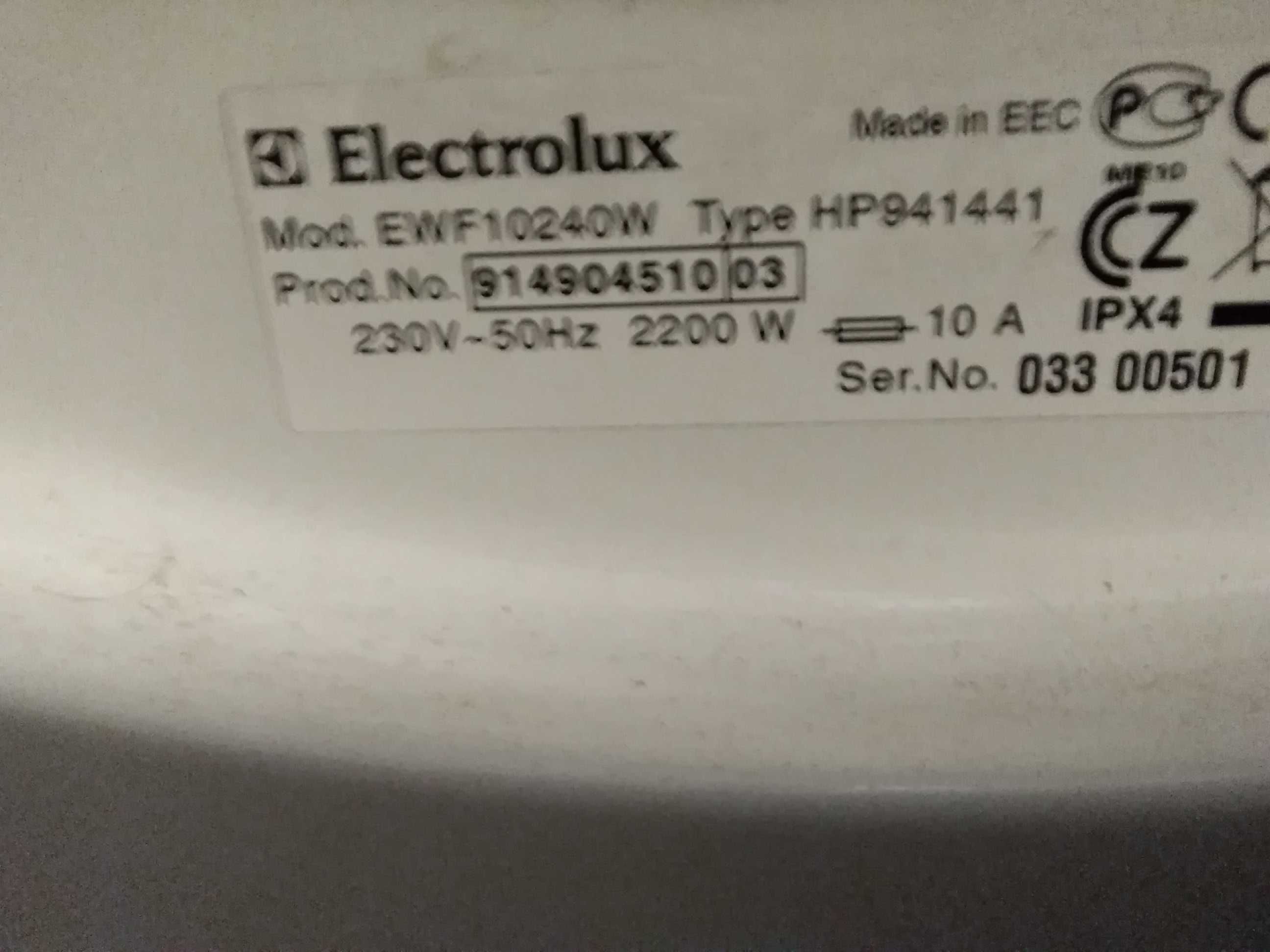 Pralka Elektrolux intuition, EWF10240W 5 kg